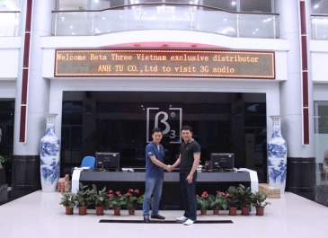 Anh Tú Co.,ltd đến tham nhà máy Beta Three